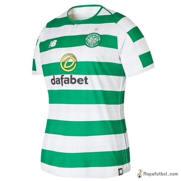 Camiseta Celtic Replica Primera Ropa Mujer 2018/19 Verde